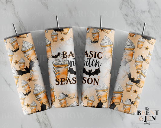 Basic Witch Season Sublimation Tumbler