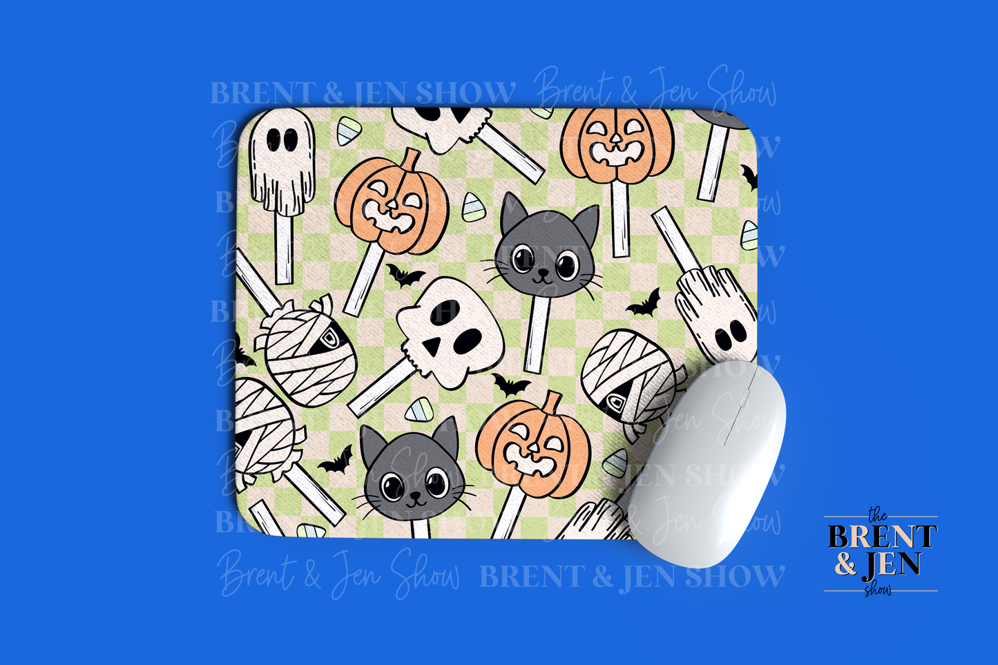 Halloween Suckers Mouse Pad