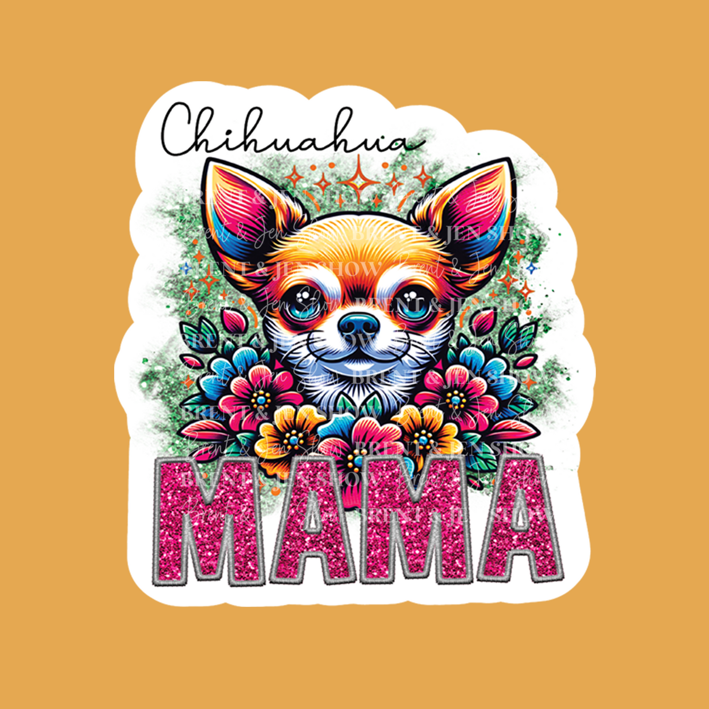 Chihuahua Mama Sticker