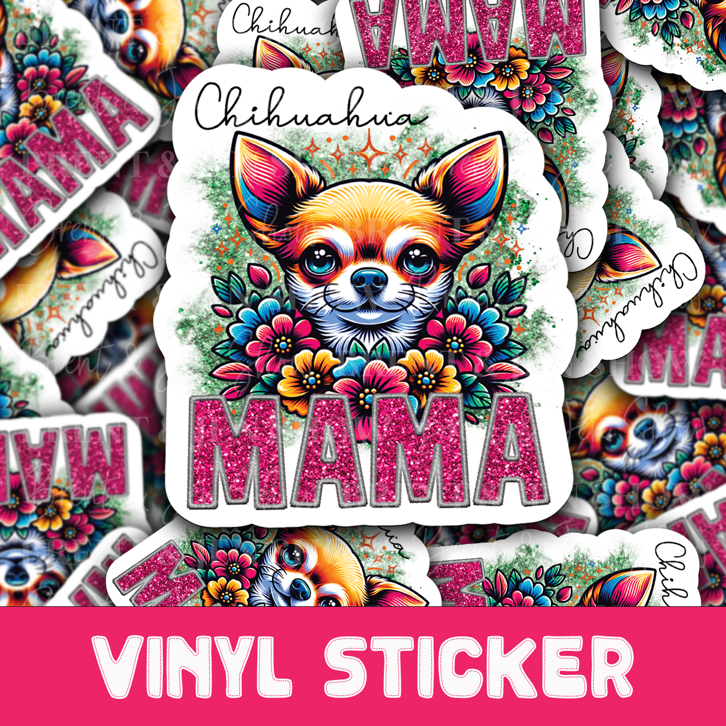 Chihuahua Mama Sticker