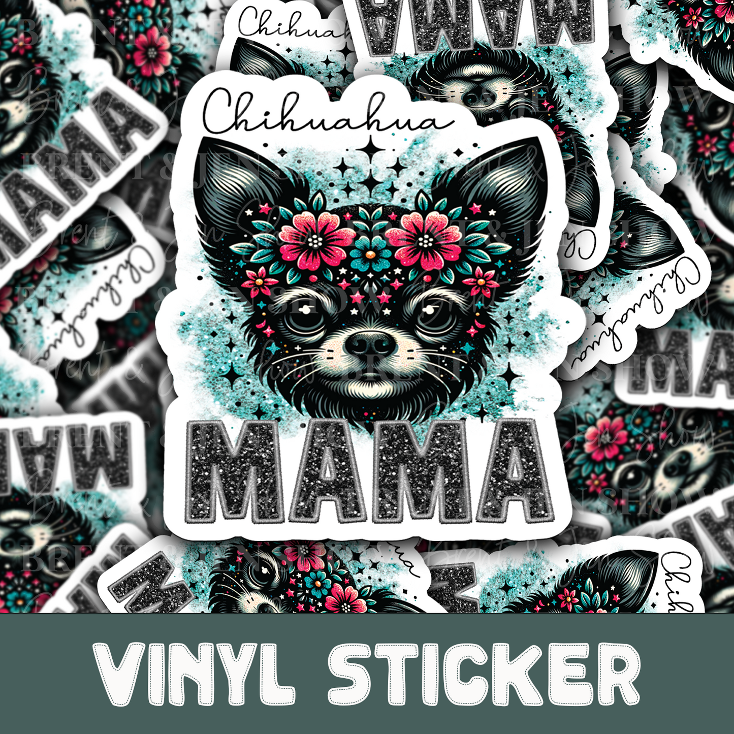 Chihuahua Mama Sticker