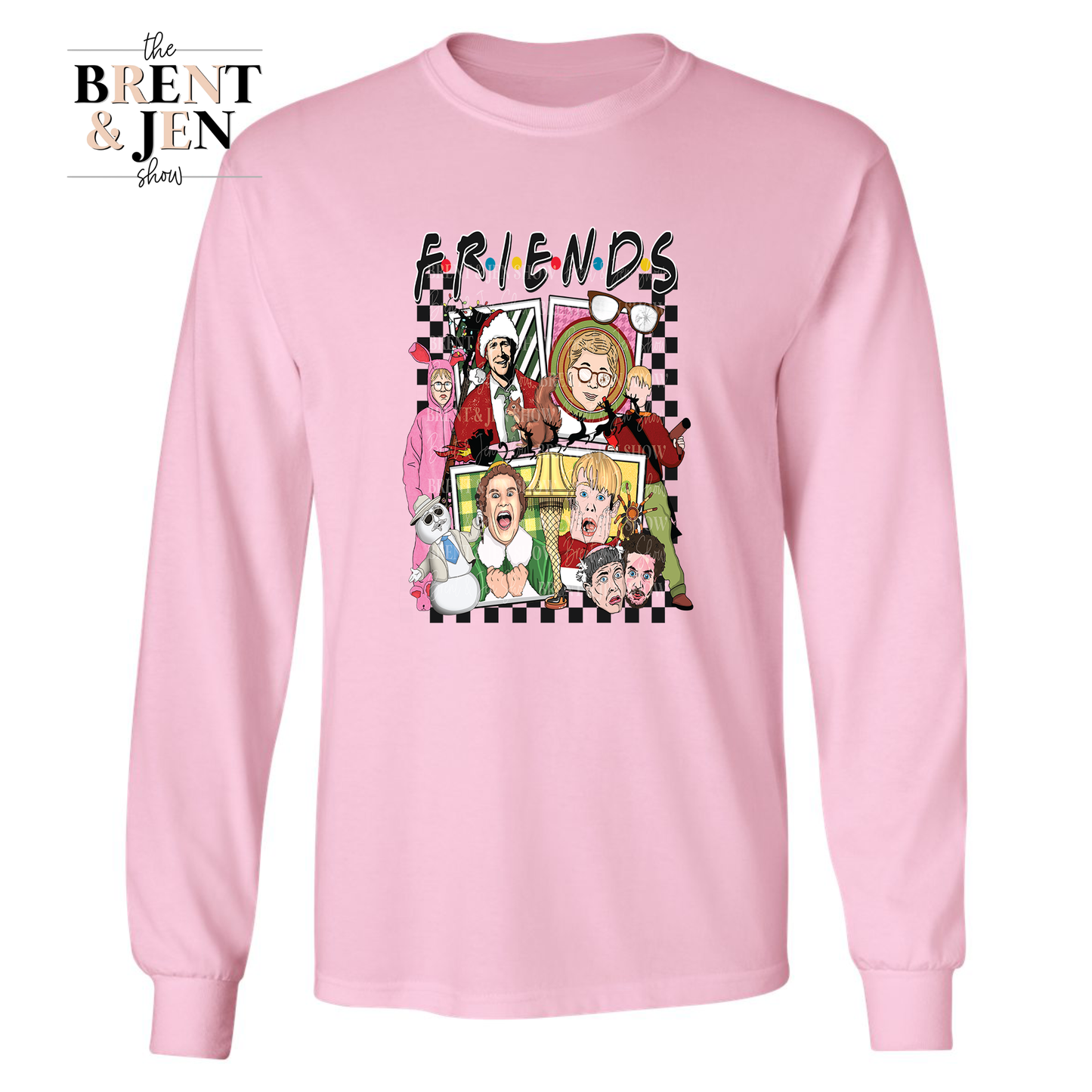 Friends Christmas Long Sleeve Shirt