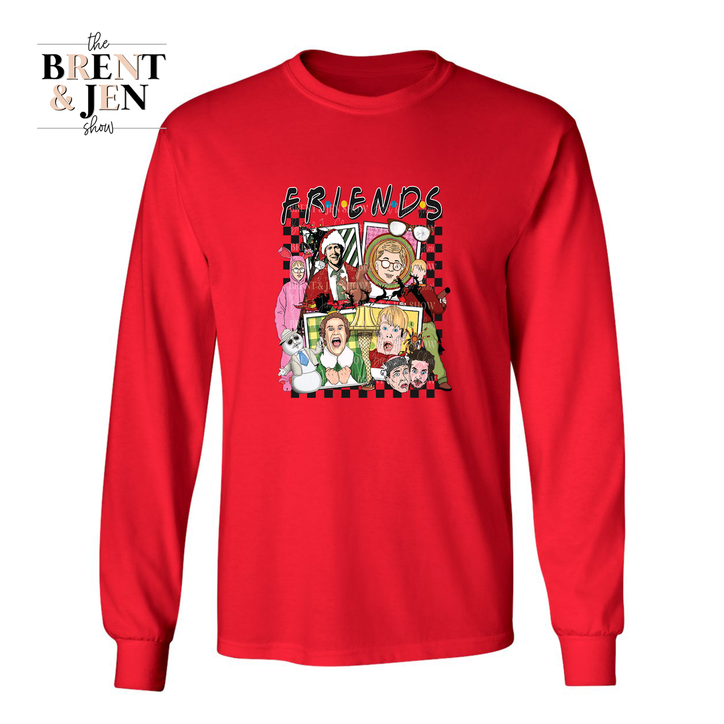 Friends Christmas Long Sleeve Shirt