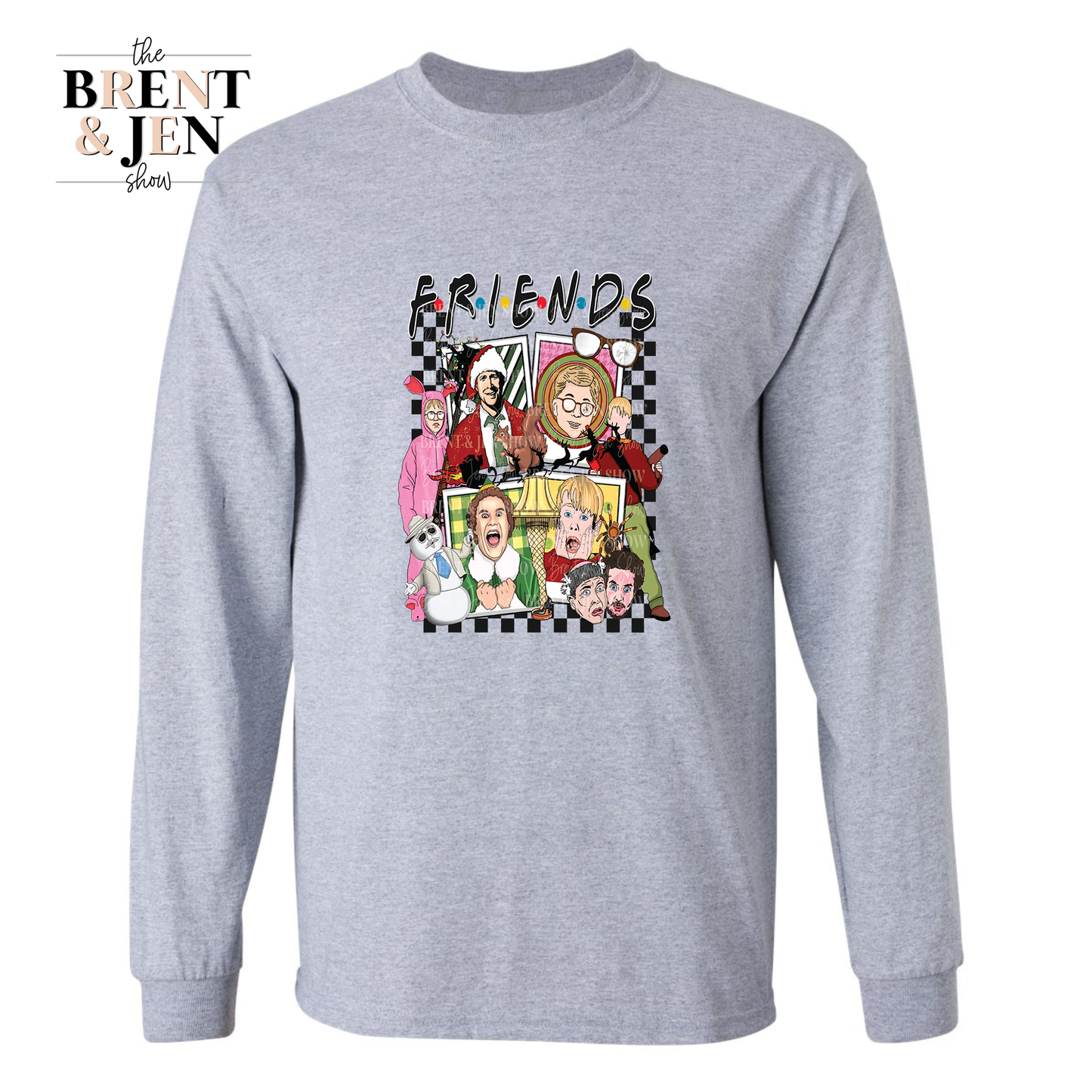 Friends Christmas Long Sleeve Shirt