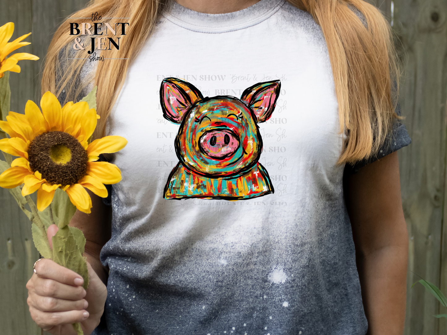 Colorful Pig T-Shirt