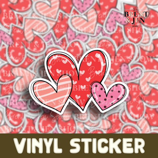 Cute Hearts, Sticker