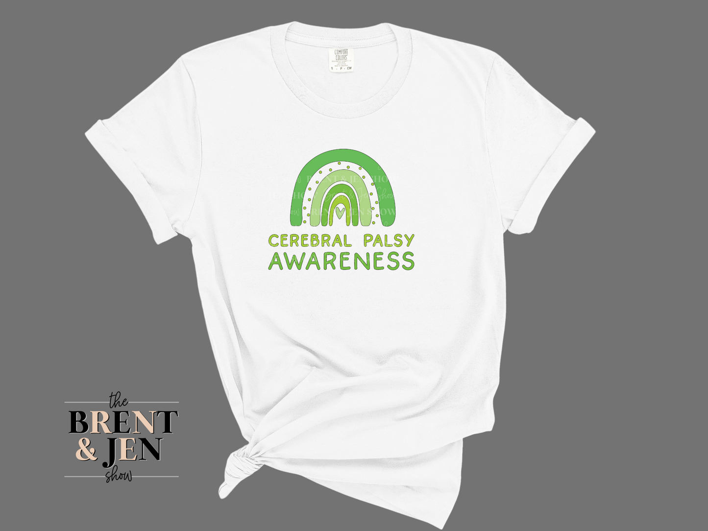 Cerebral Palsy Awareness Rainbow T-Shirt