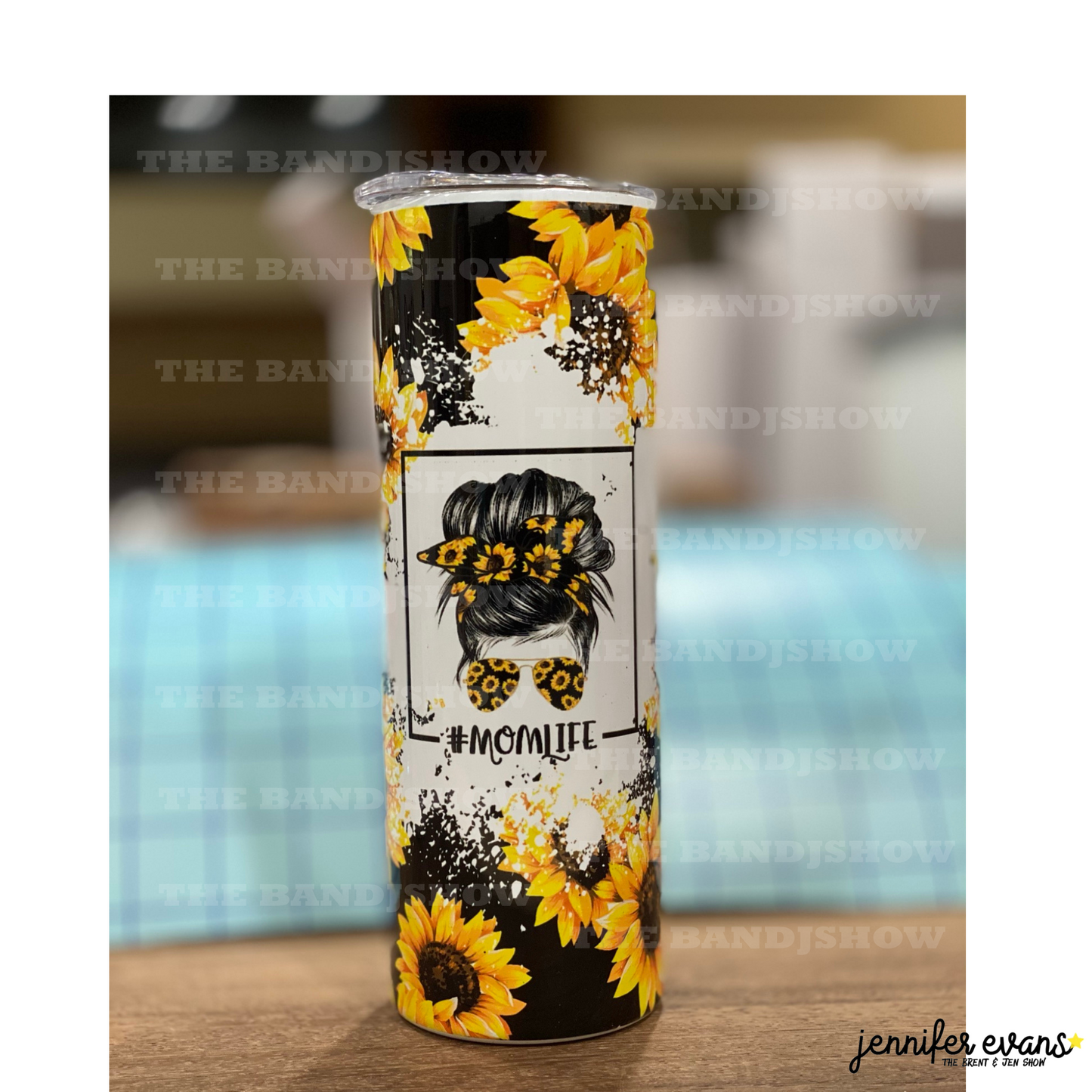 Mom Life Sunflower Tumbler