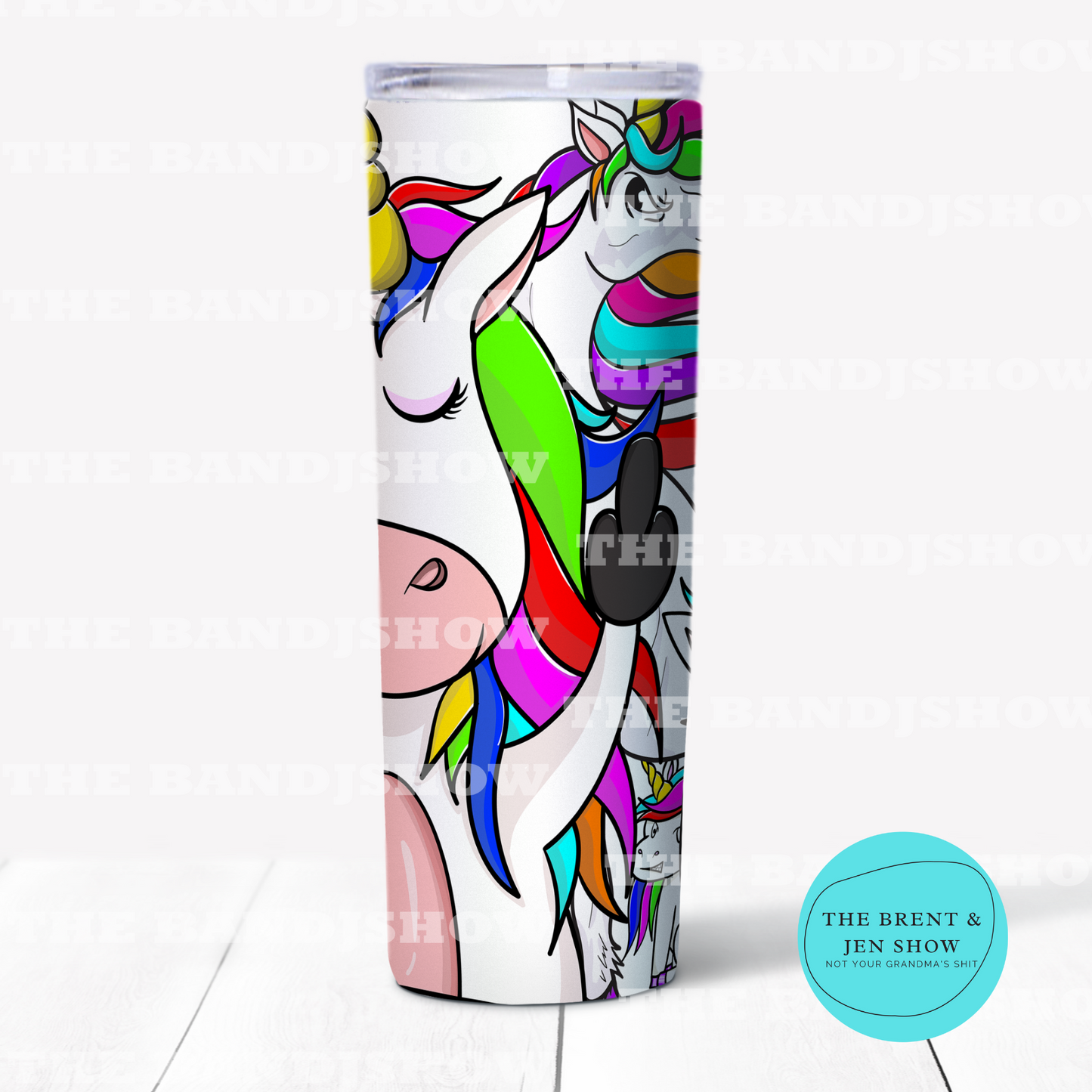 Humorous Unicorn Tumbler