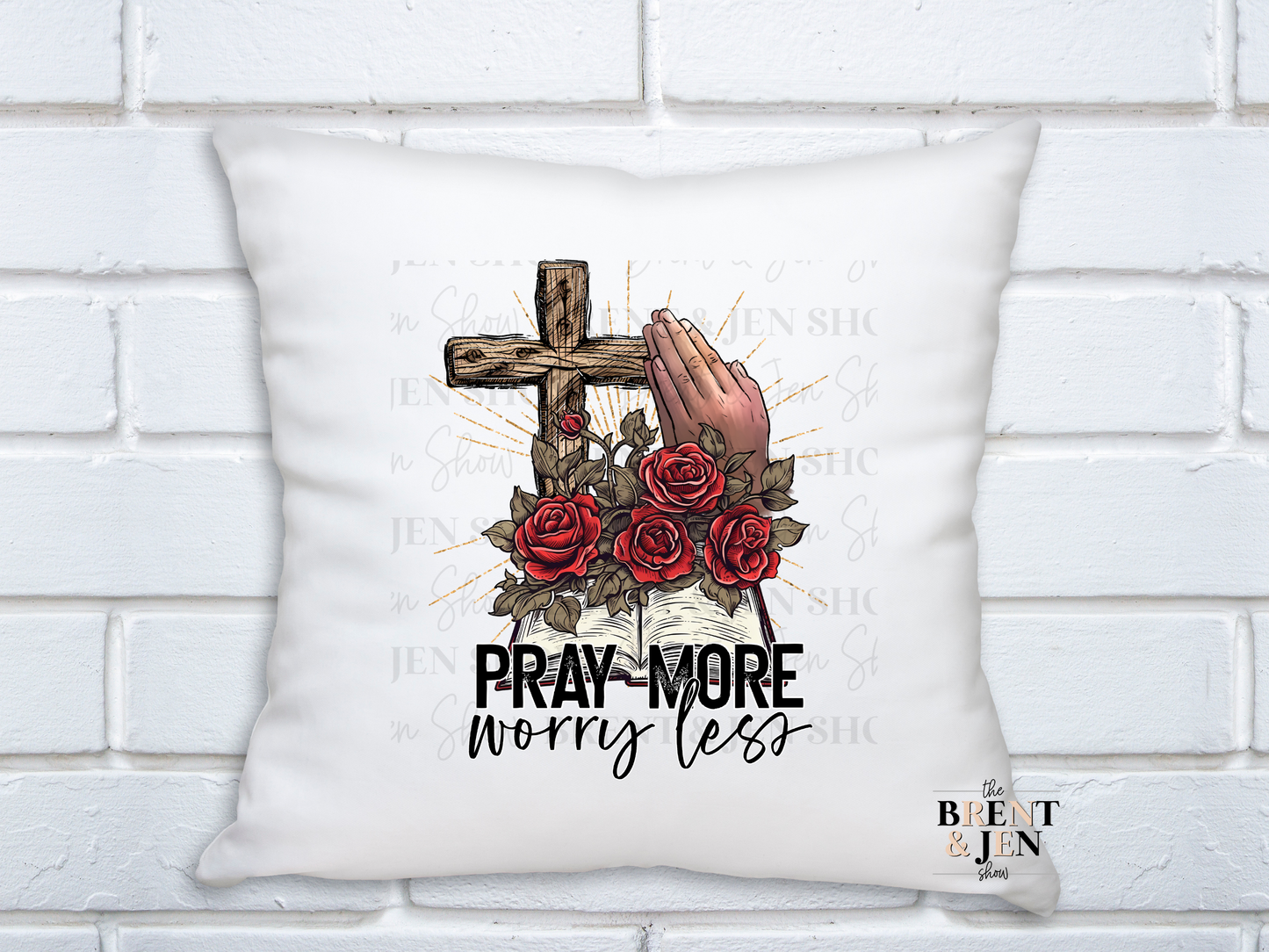 Pray More, Worry Less | Ready to Press Sublimation Transfer/Heat Transfer