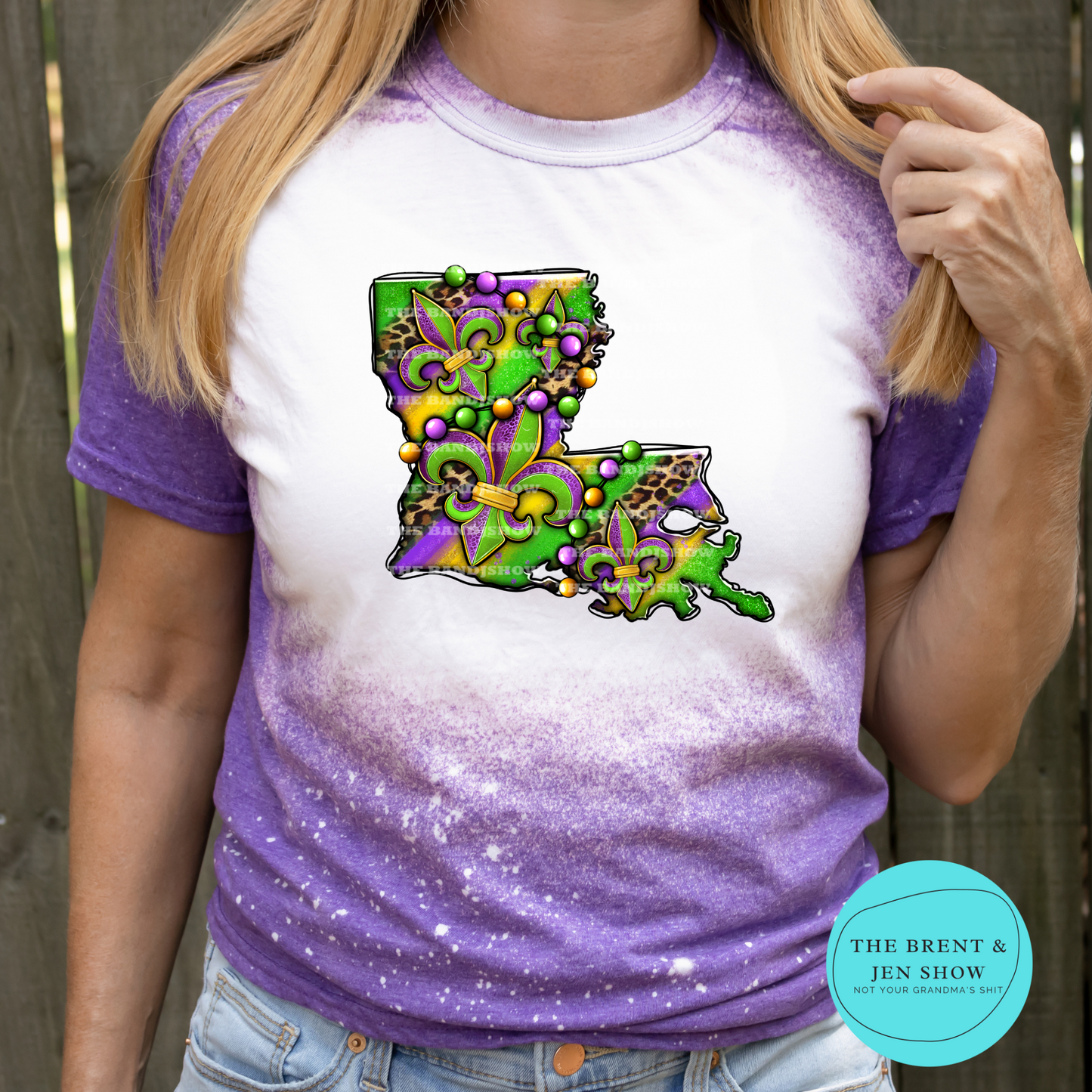 Mardi Gras Louisiana State T-Shirt