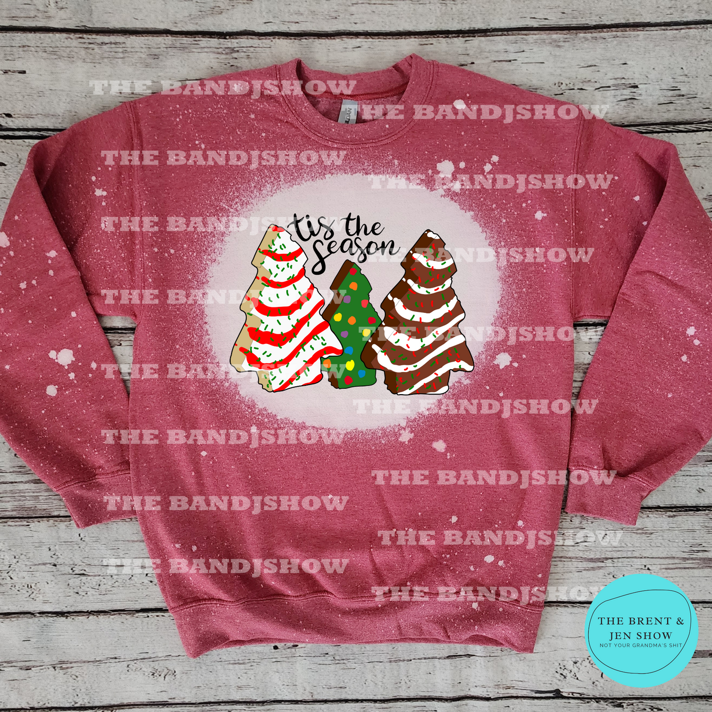 Tis The Season Snack Cake Sweat Shirt