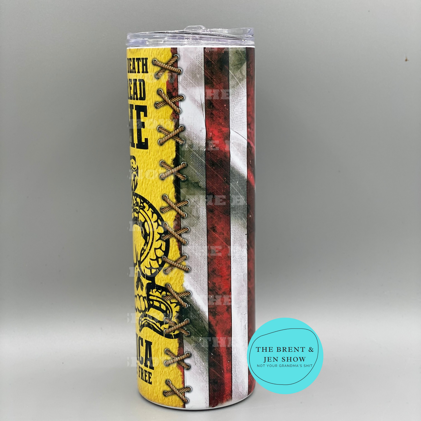 Ready To Ship Don't Tread on Me Sublimation Tumbler 20oz