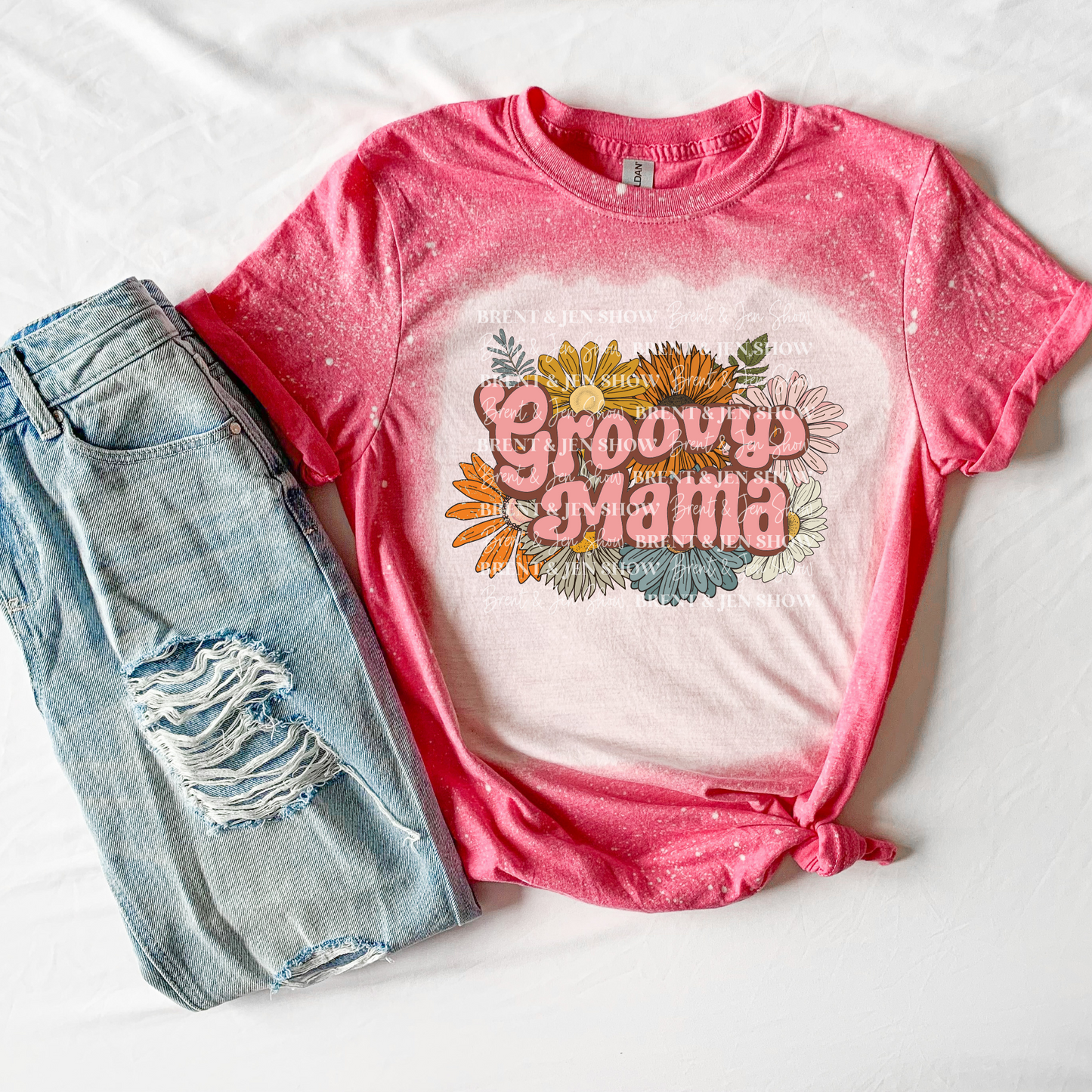 Groovy Mama Floral T-Shirt