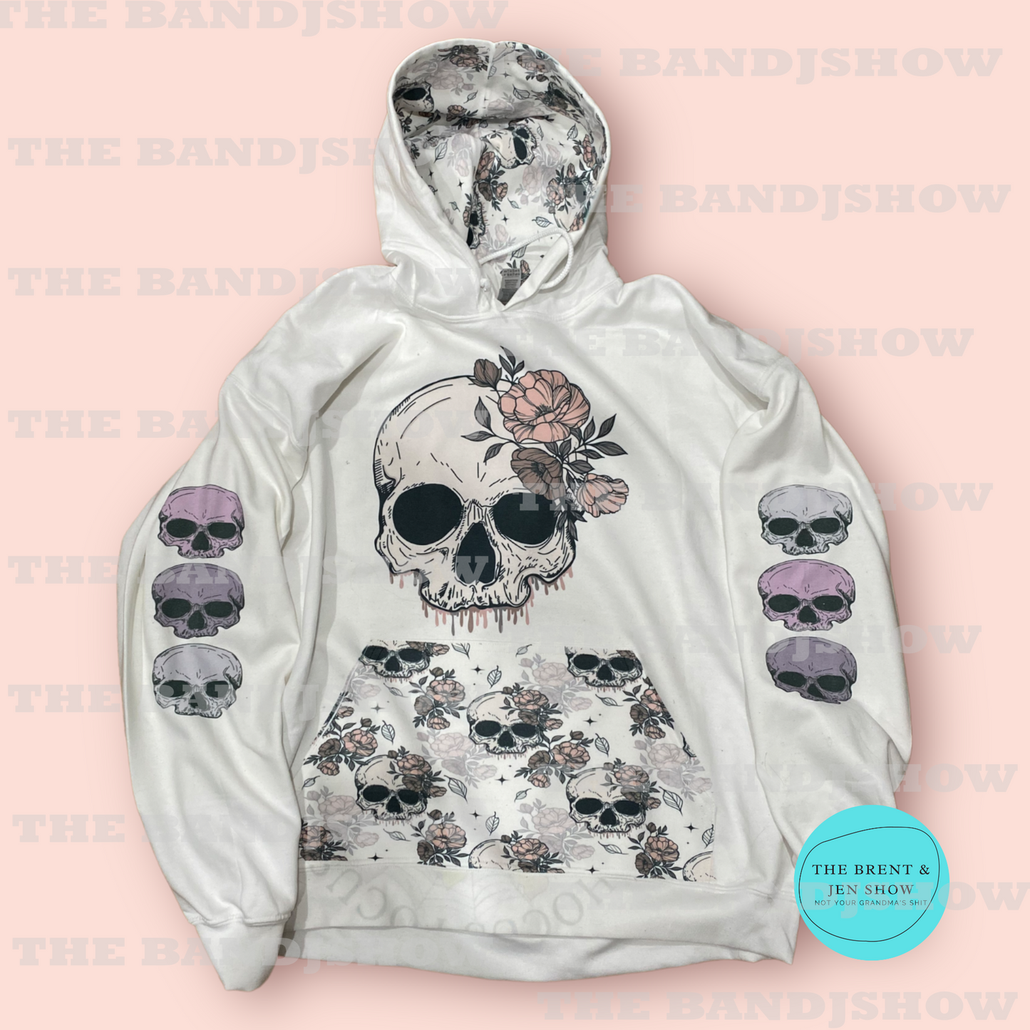 Skull Rose Hoodie