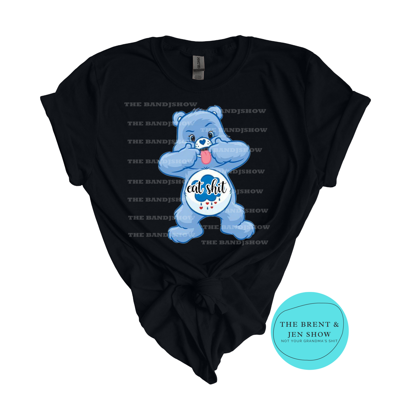 Blue Swear Bear T-Shirt