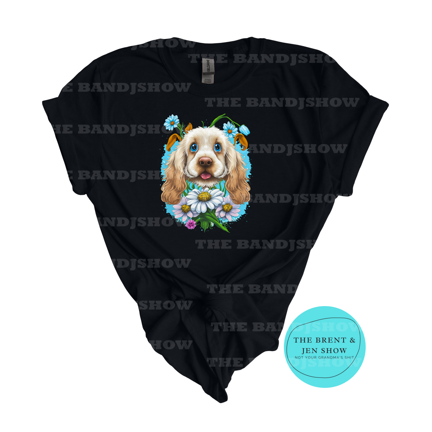 Flower Dog T-Shirt