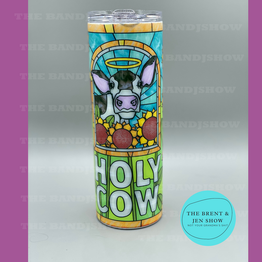 Holy Cow Sublimation Tumbler