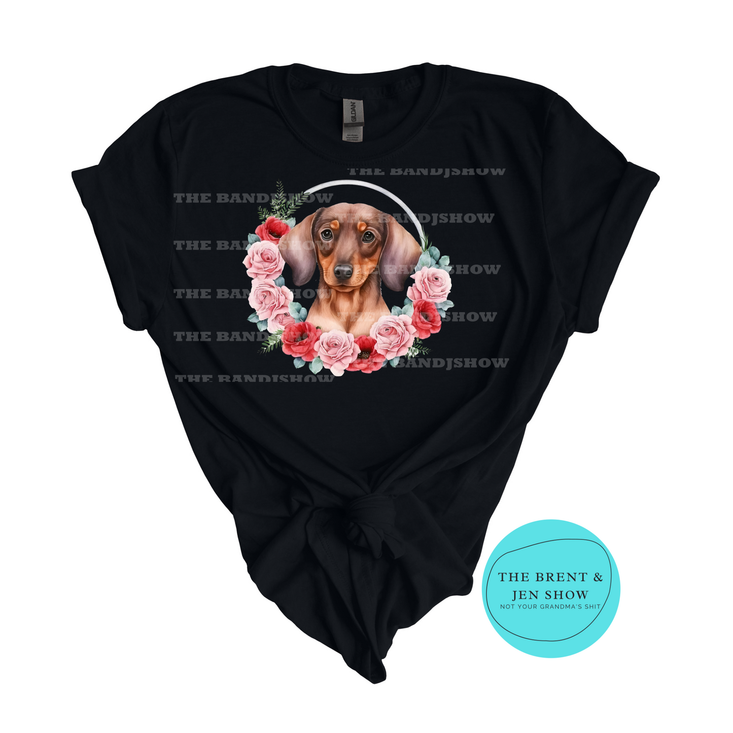 Flower Dog T-Shirt