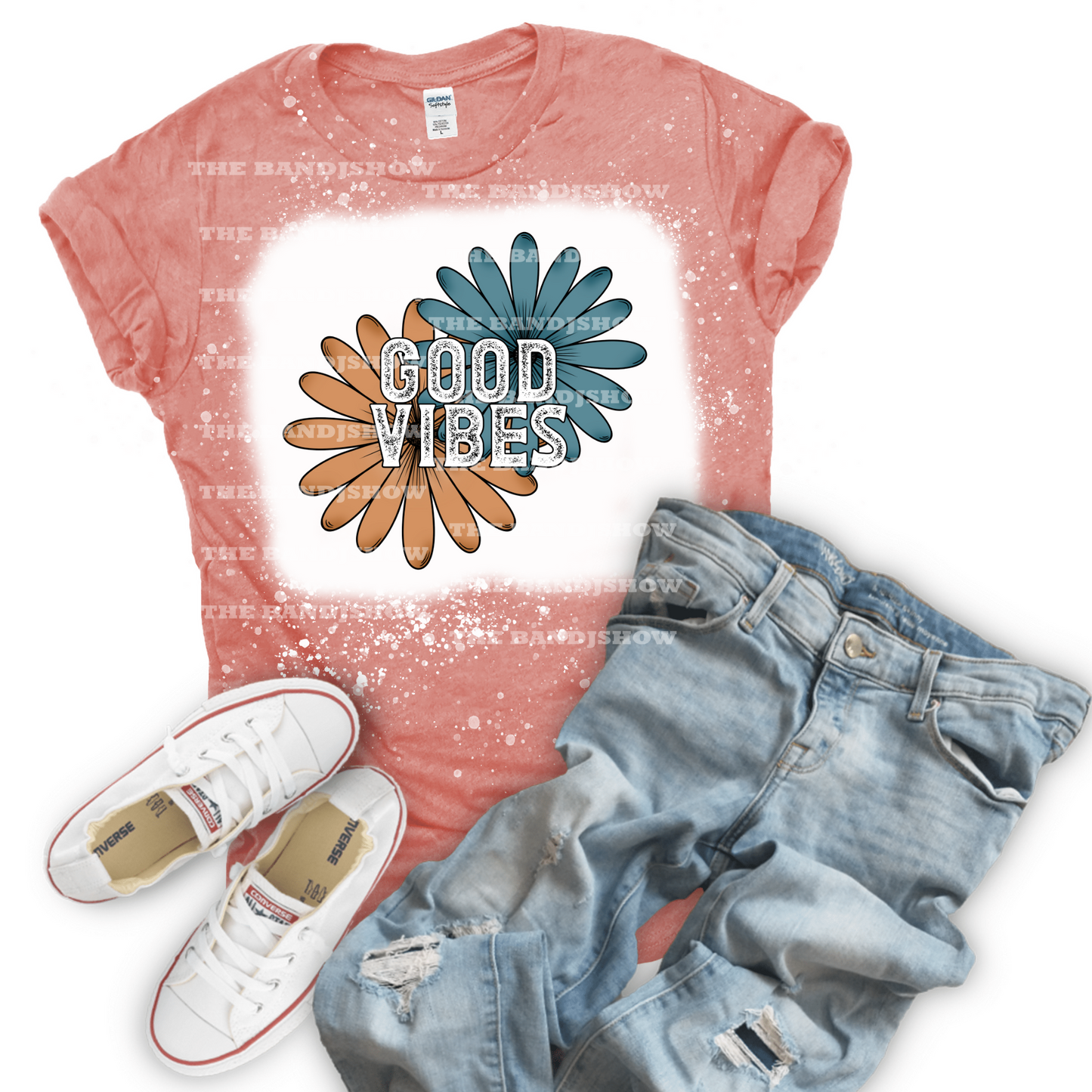 Good Vibes Floral T-Shirt