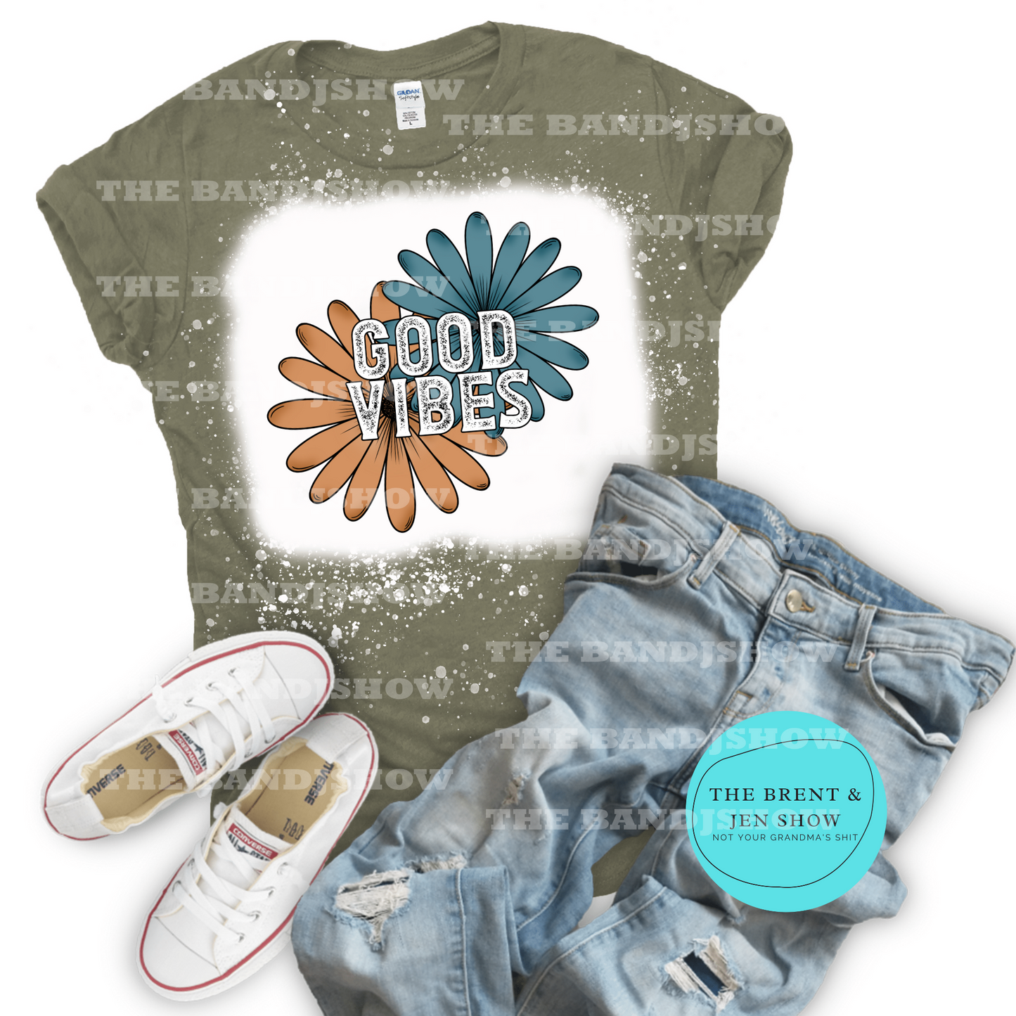 Good Vibes Floral T-Shirt