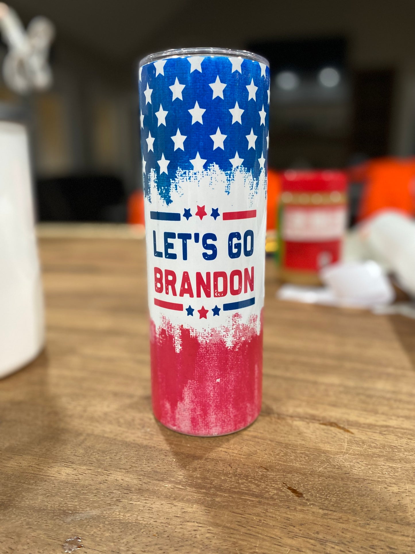 Let's Go Brandon Sublimation Tumbler