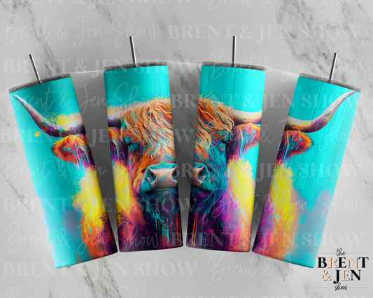 HIghland Cow Tumbler