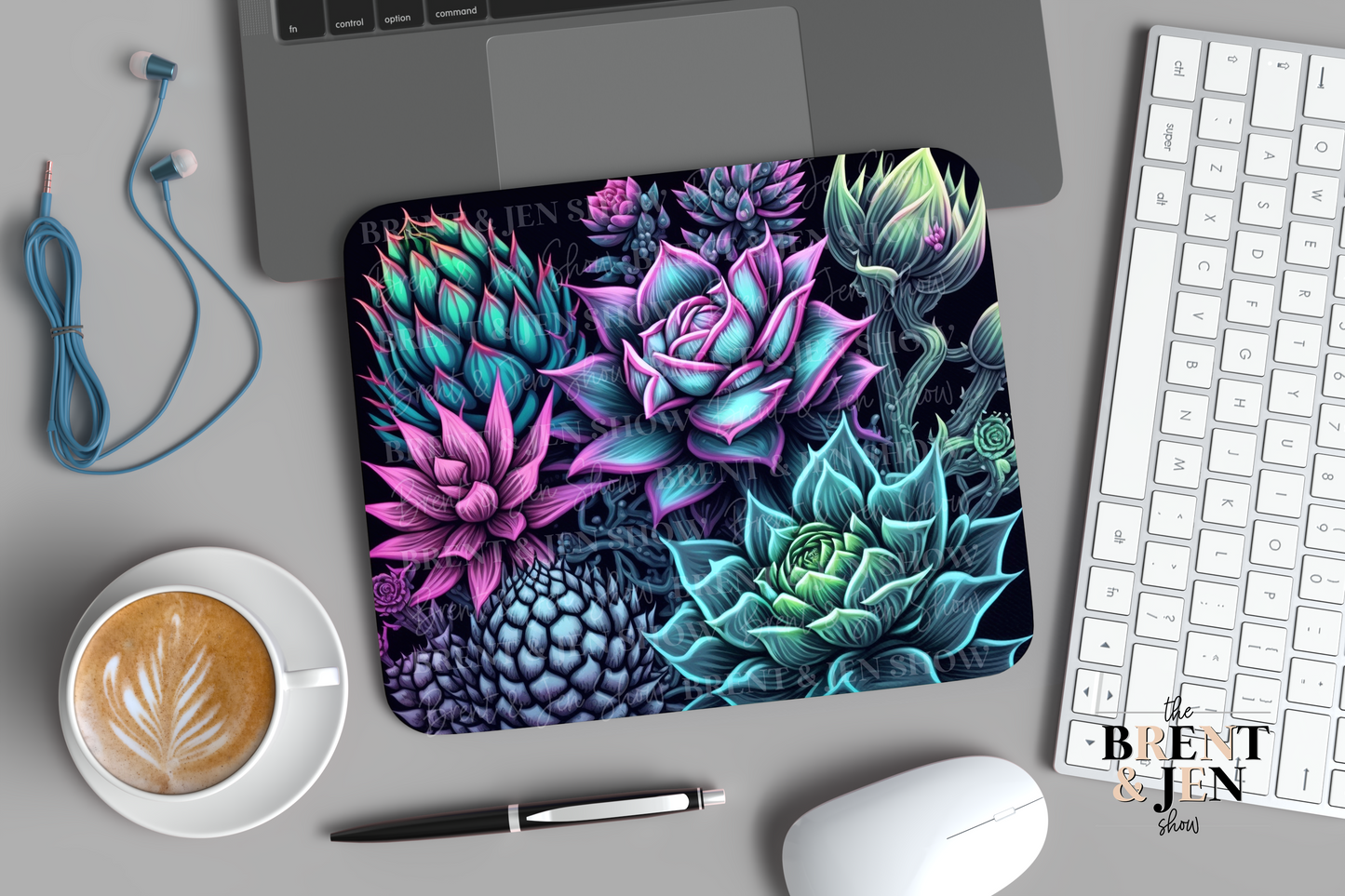 Succulent Mouse Pad