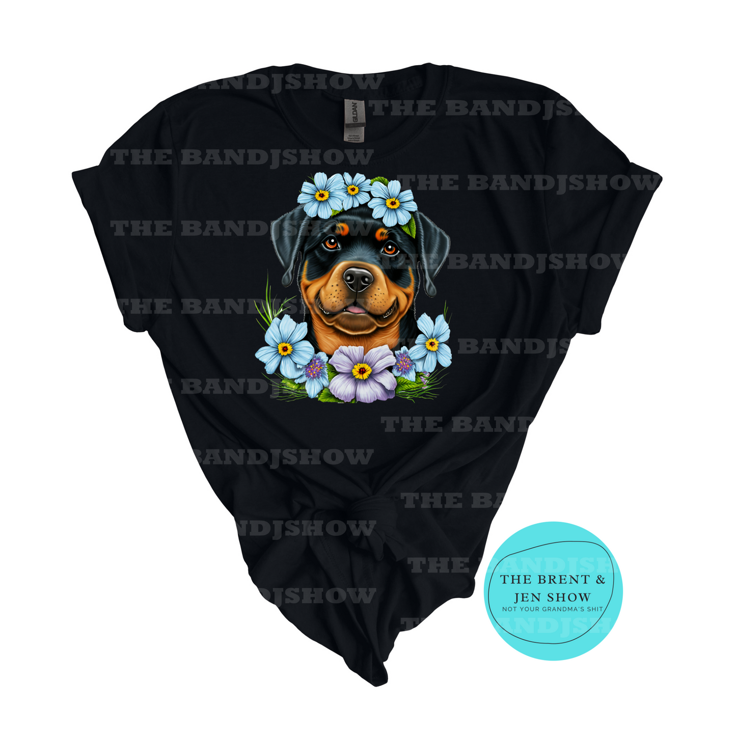 Flower Dog T-Shirt