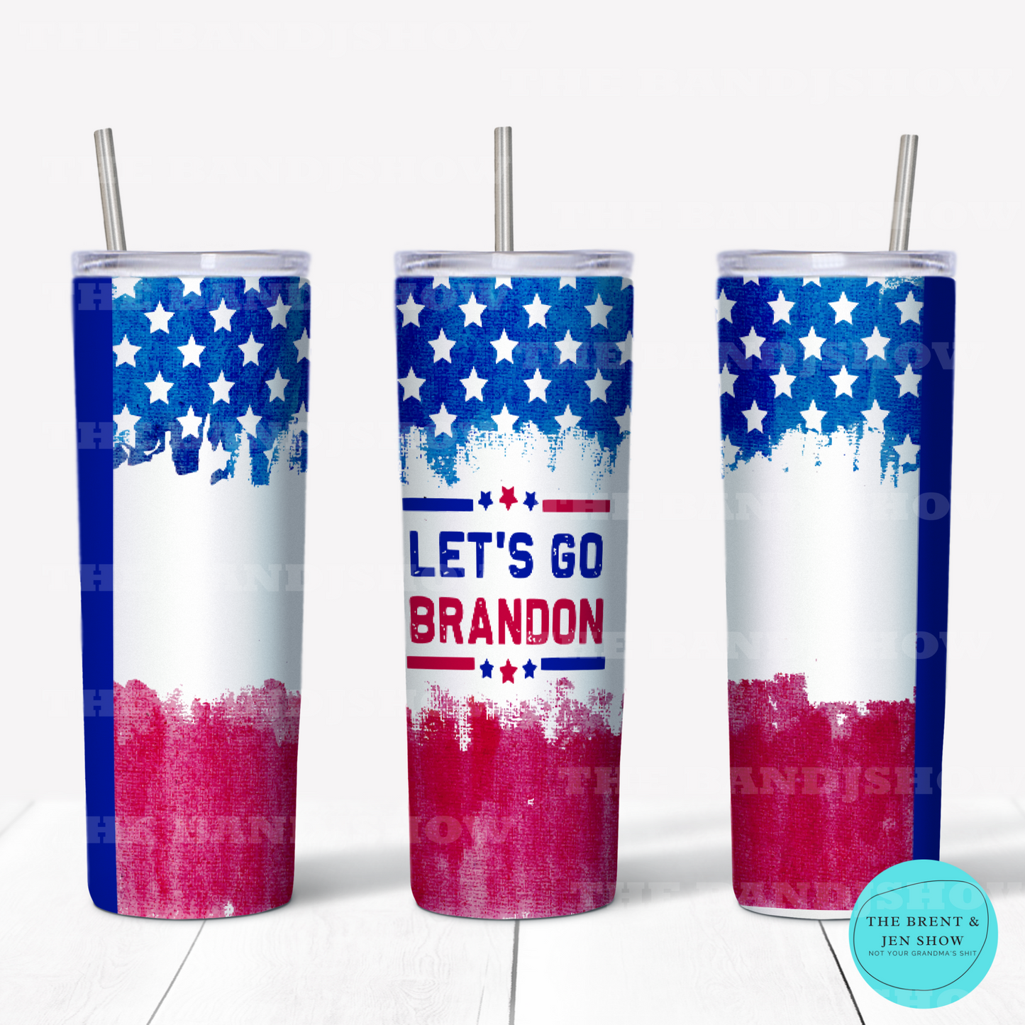 Let's Go Brandon Sublimation Tumbler