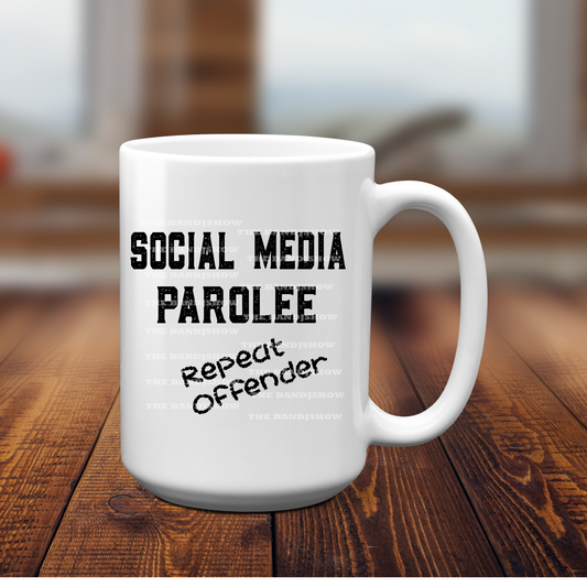 Social Media Parolee - Repeat Offender Mug