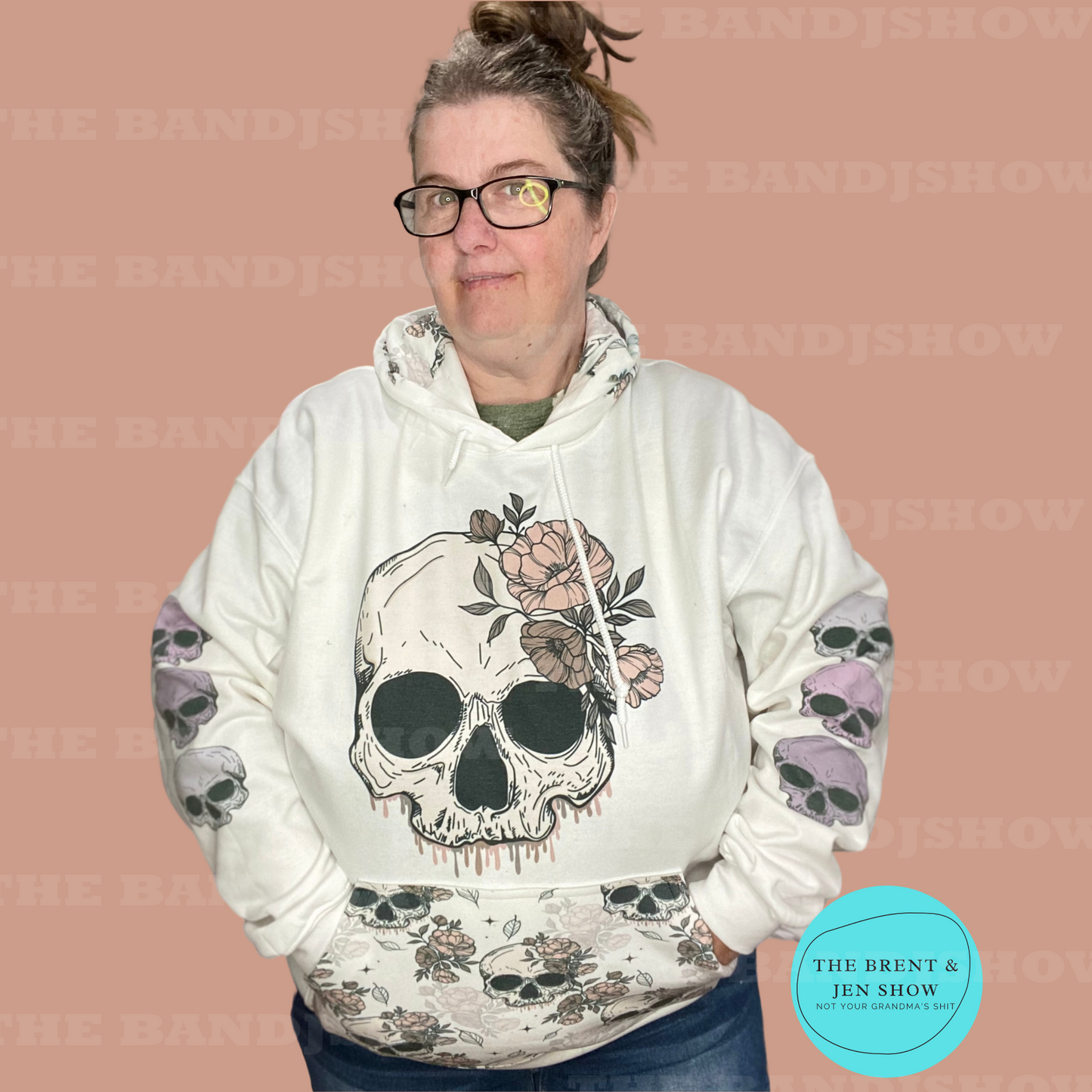 Skull Rose Hoodie